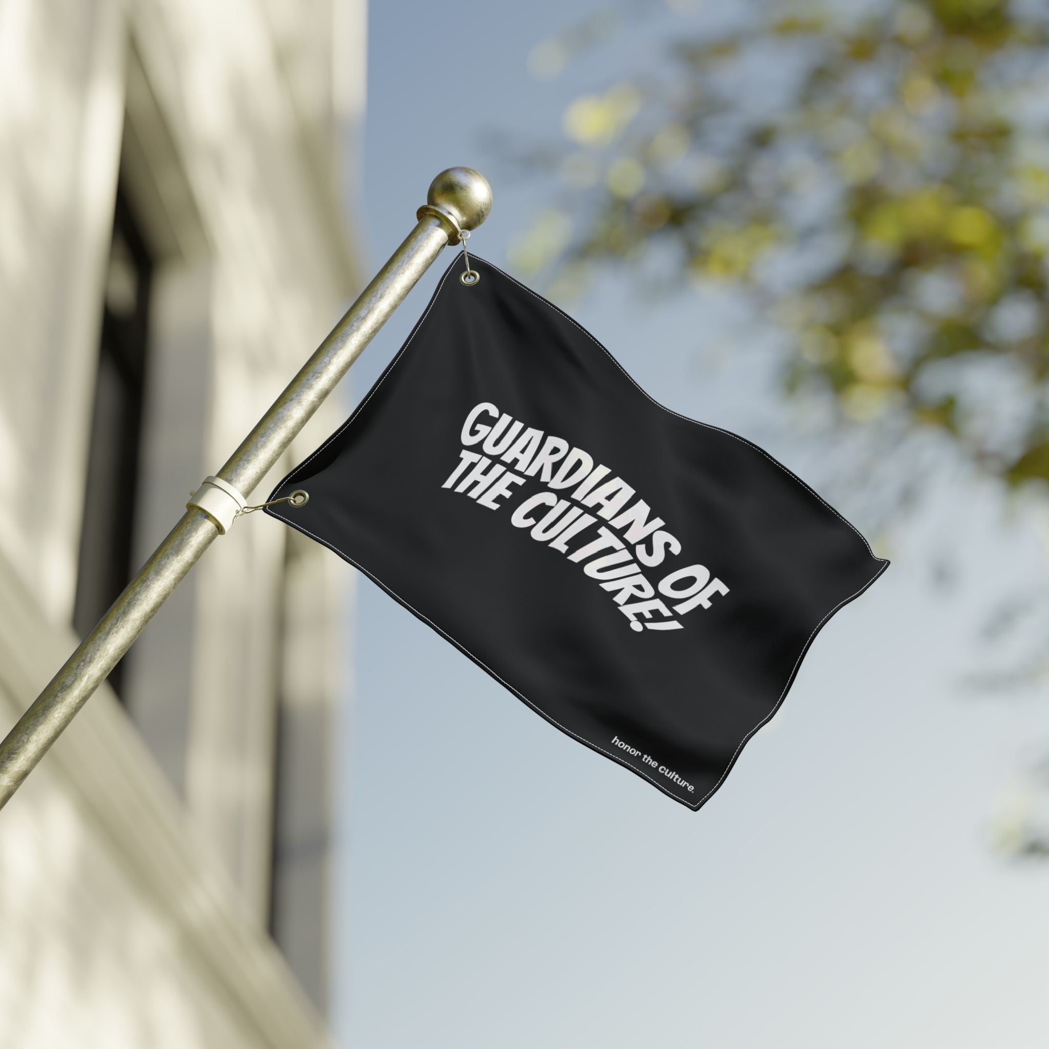 honor the culture™ - 'guardians of the culture' mini flag
