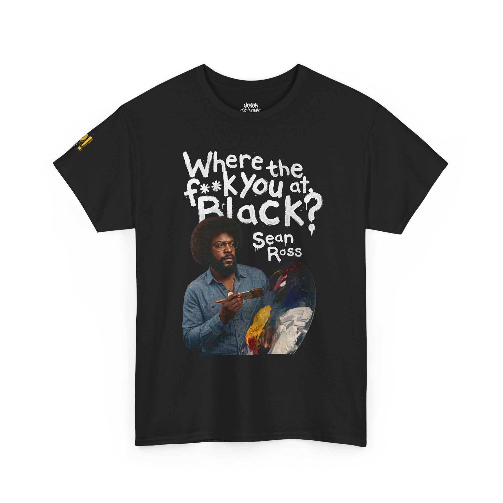 HNR x Sean Price "Where You the F**k at, Black?" Sean Ross Tee