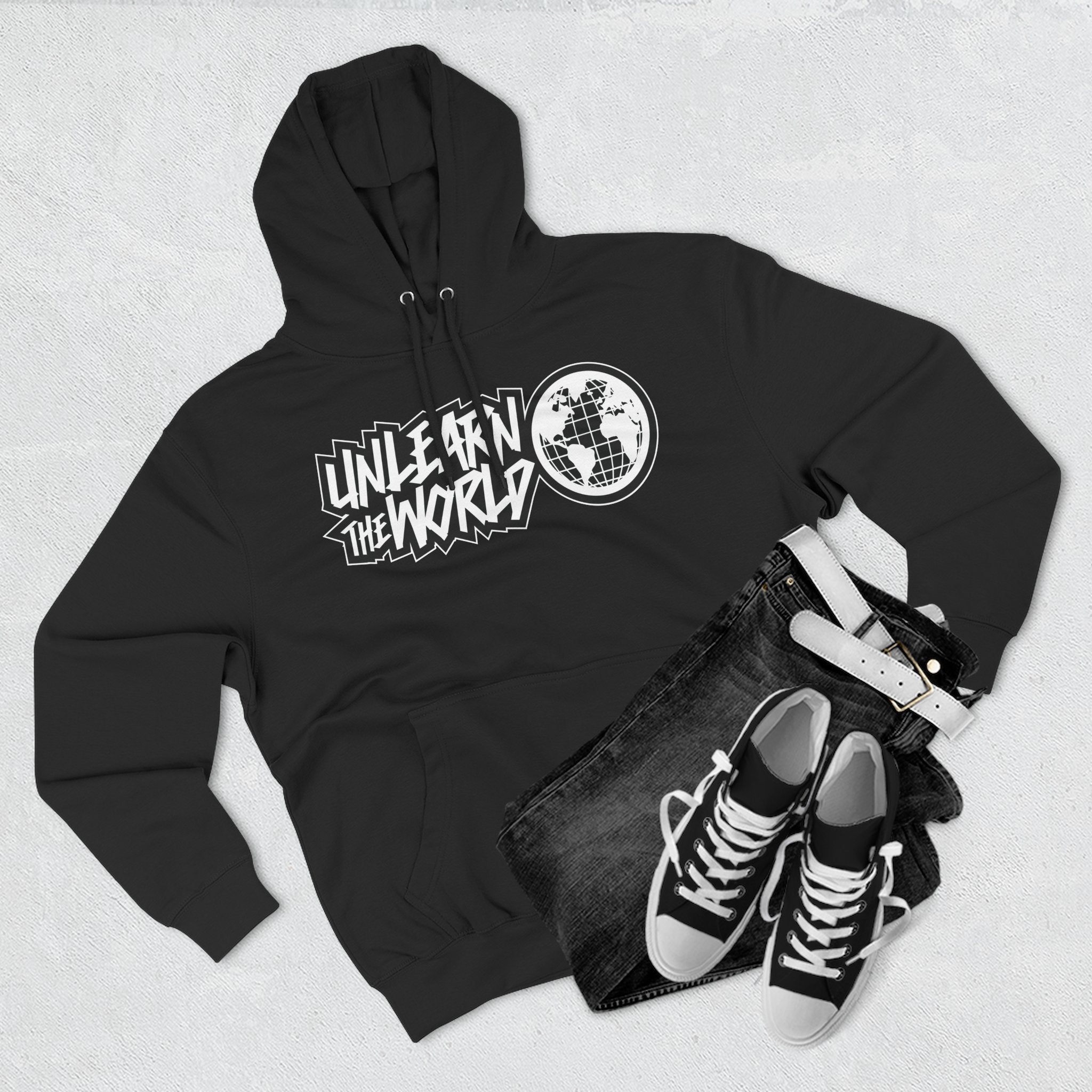 Unlearn The World - Classic Logo Hoodie