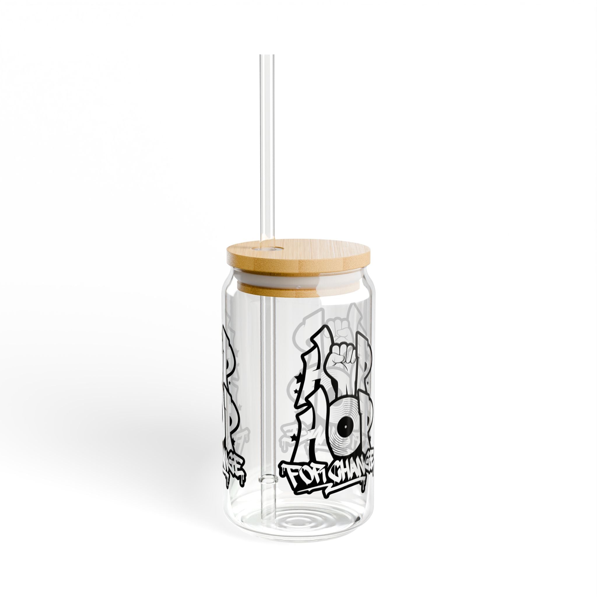 Hip Hop For Change - Sipper Glass