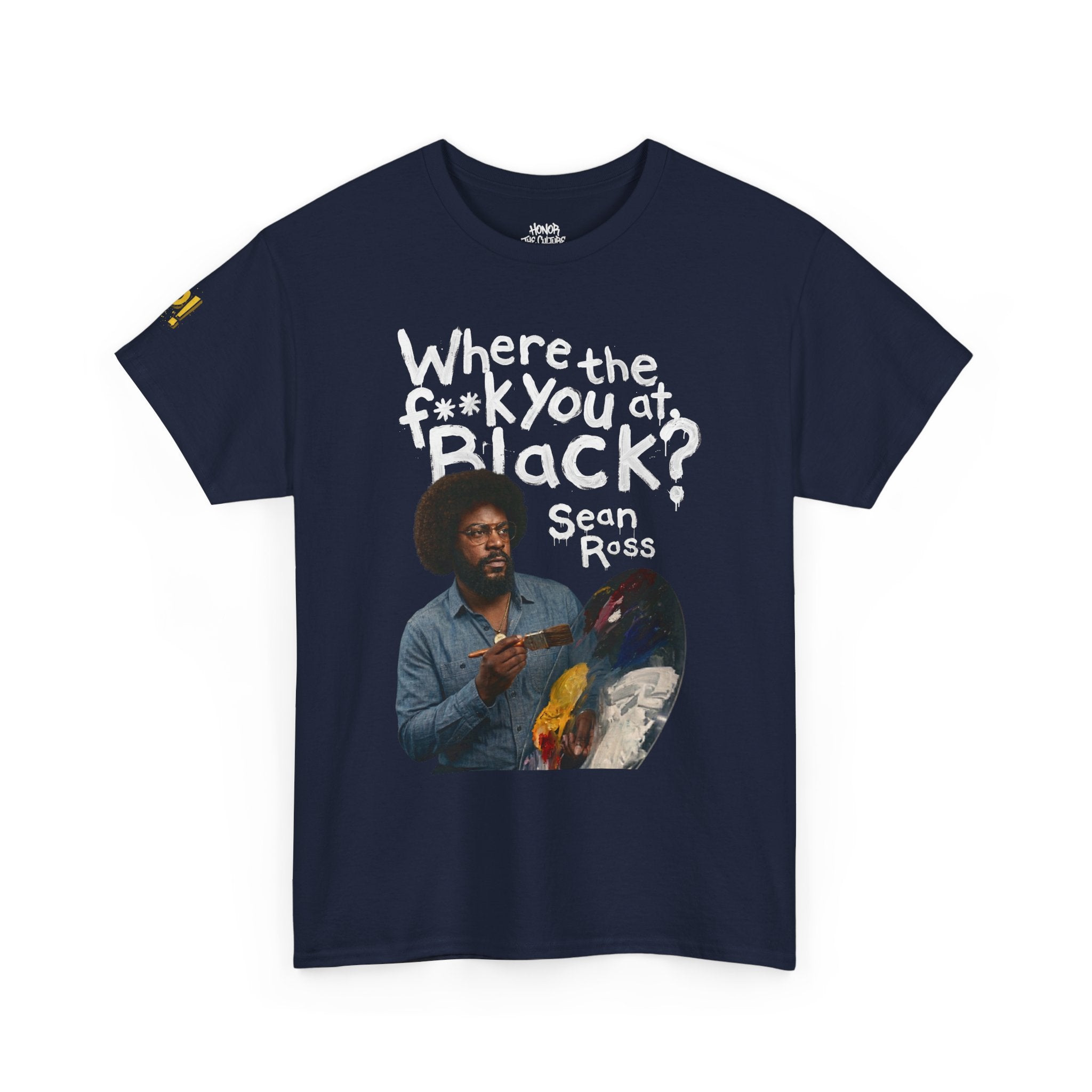 HNR x Sean Price "Where You the F**k at, Black?" Sean Ross Tee