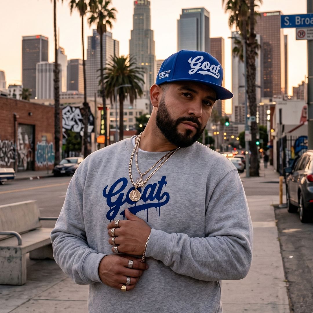 HNR x KXNG Crooked - Goat Crewneck (Champion Edition)