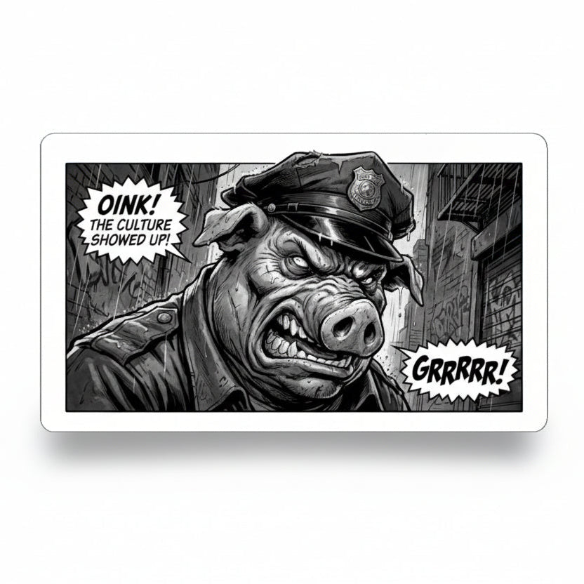 honor the culture™ - "Sgt. Julius Hogg" guardians vinyl sticker