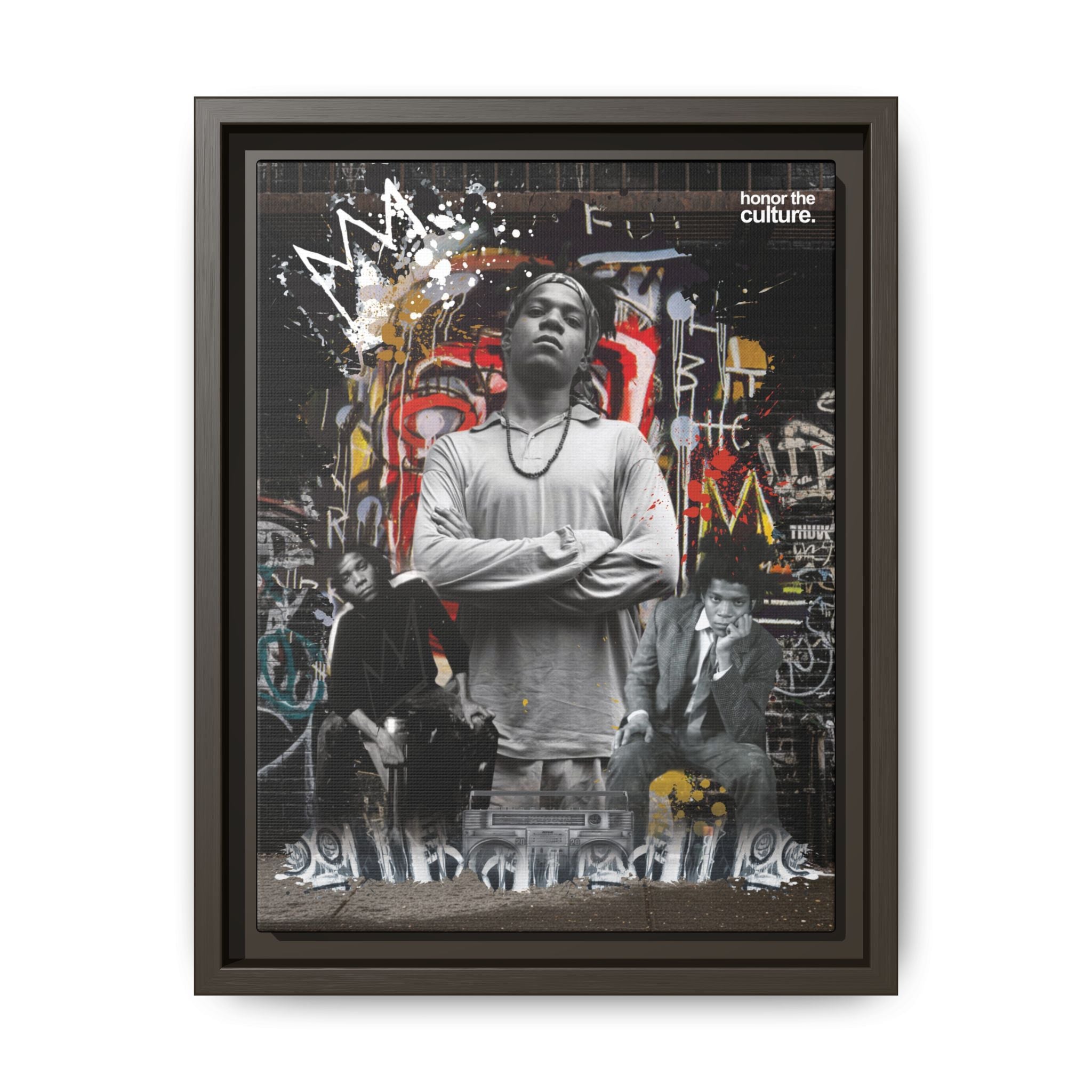 honor the culture™ - basquiart canvas