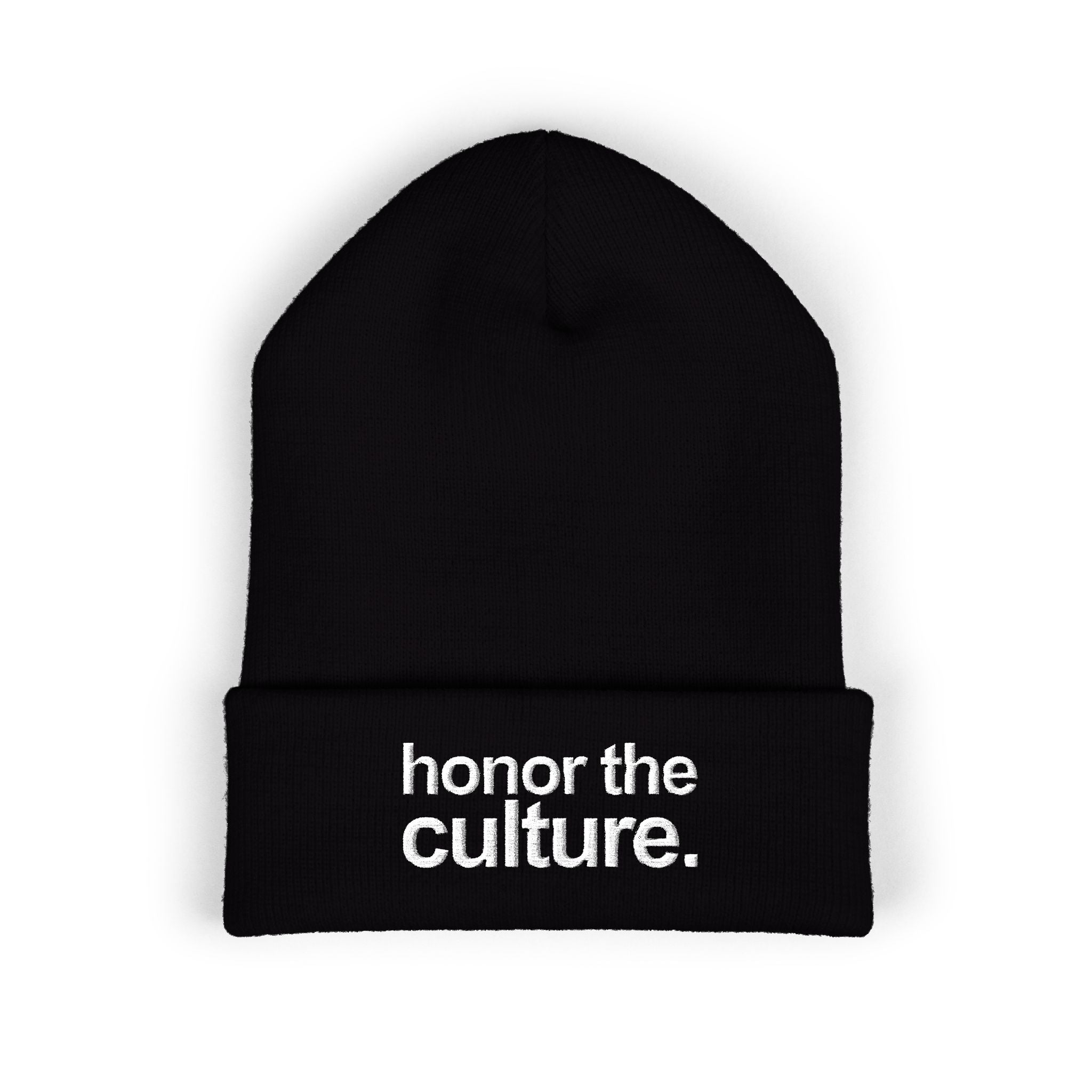 honor the culture™ - classic stitch beanie