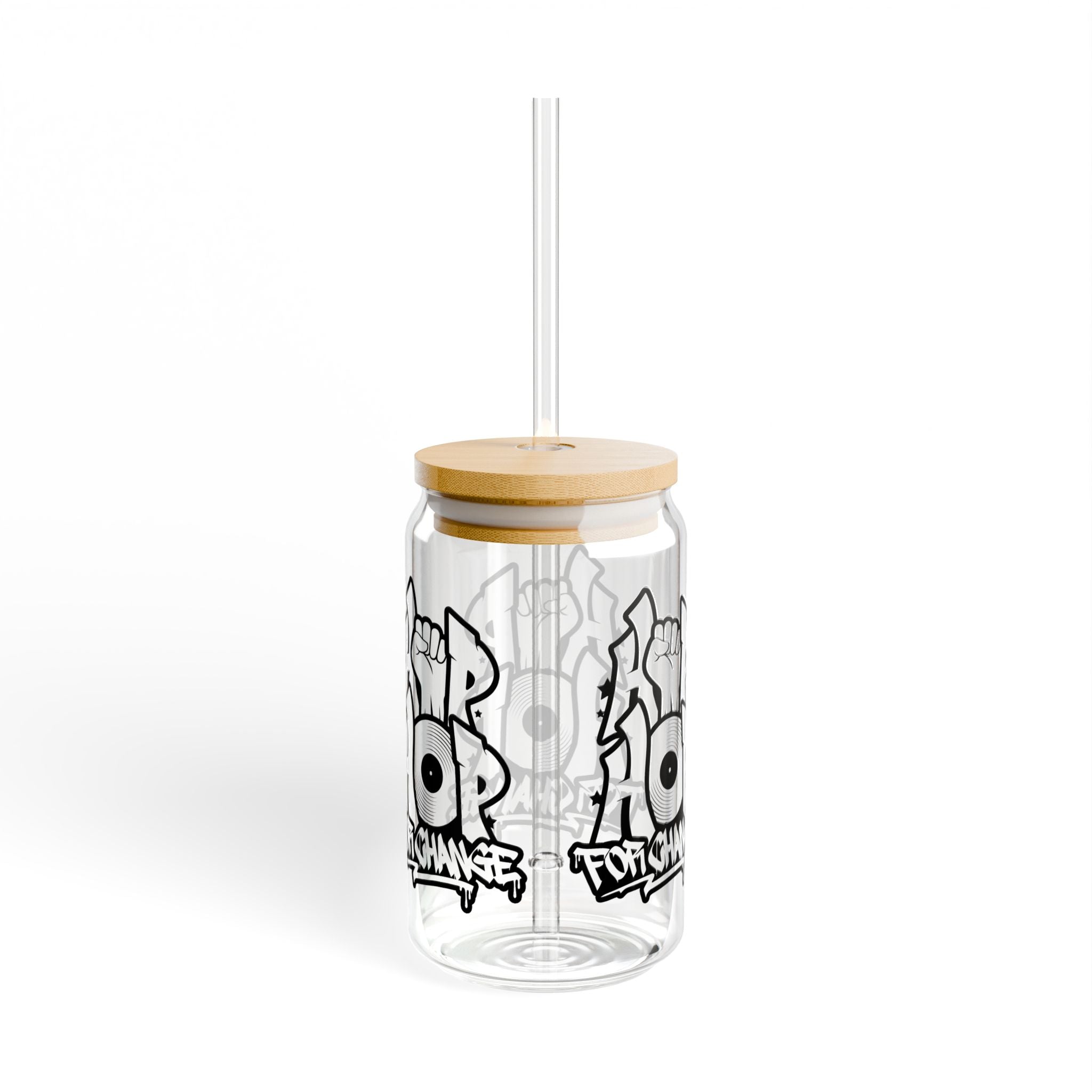 Hip Hop For Change - Sipper Glass