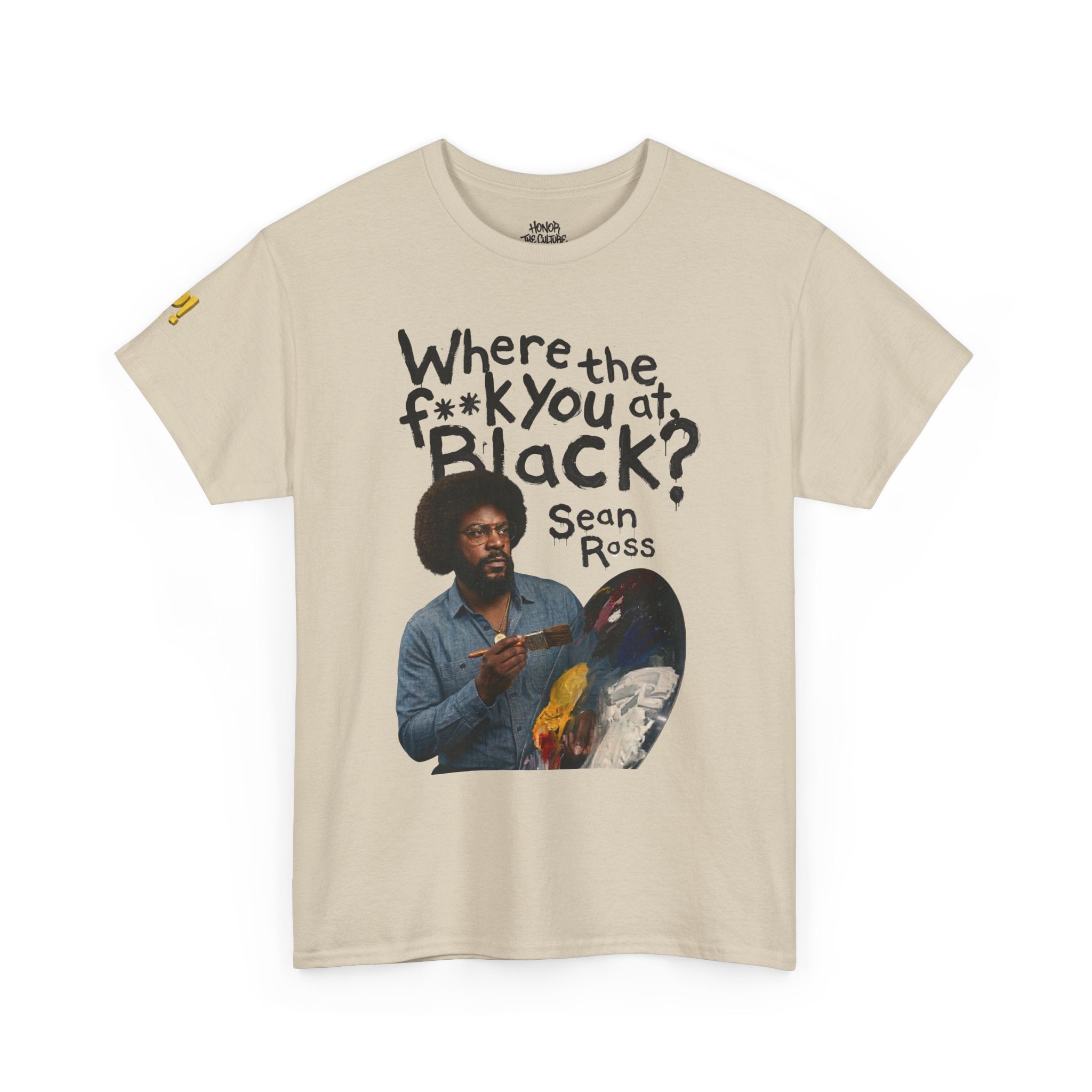 HNR x Sean Price "Where You the F**k at, Black?" Sean Ross Tee