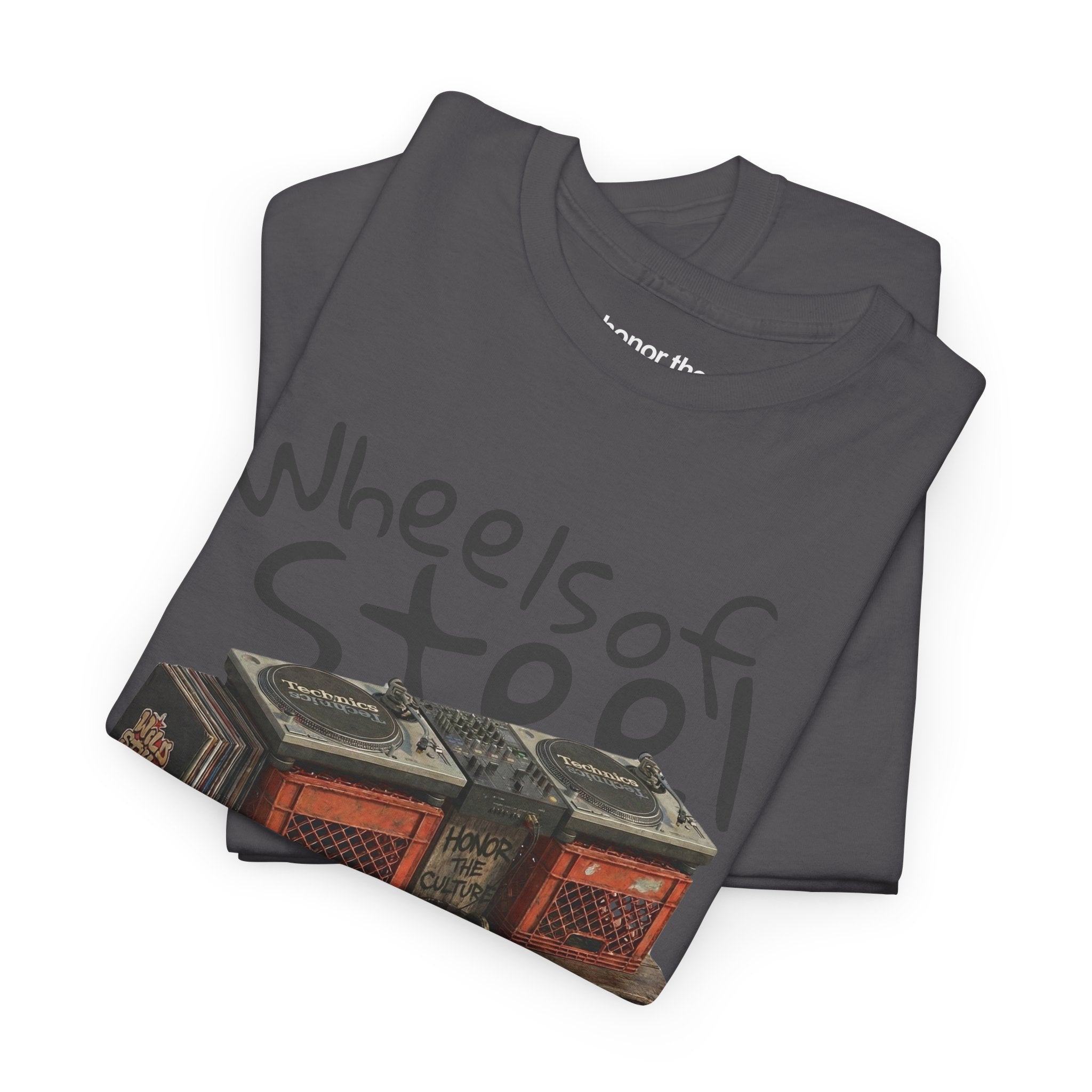 honor the culture™ - "wheels of steel" artifacts tee