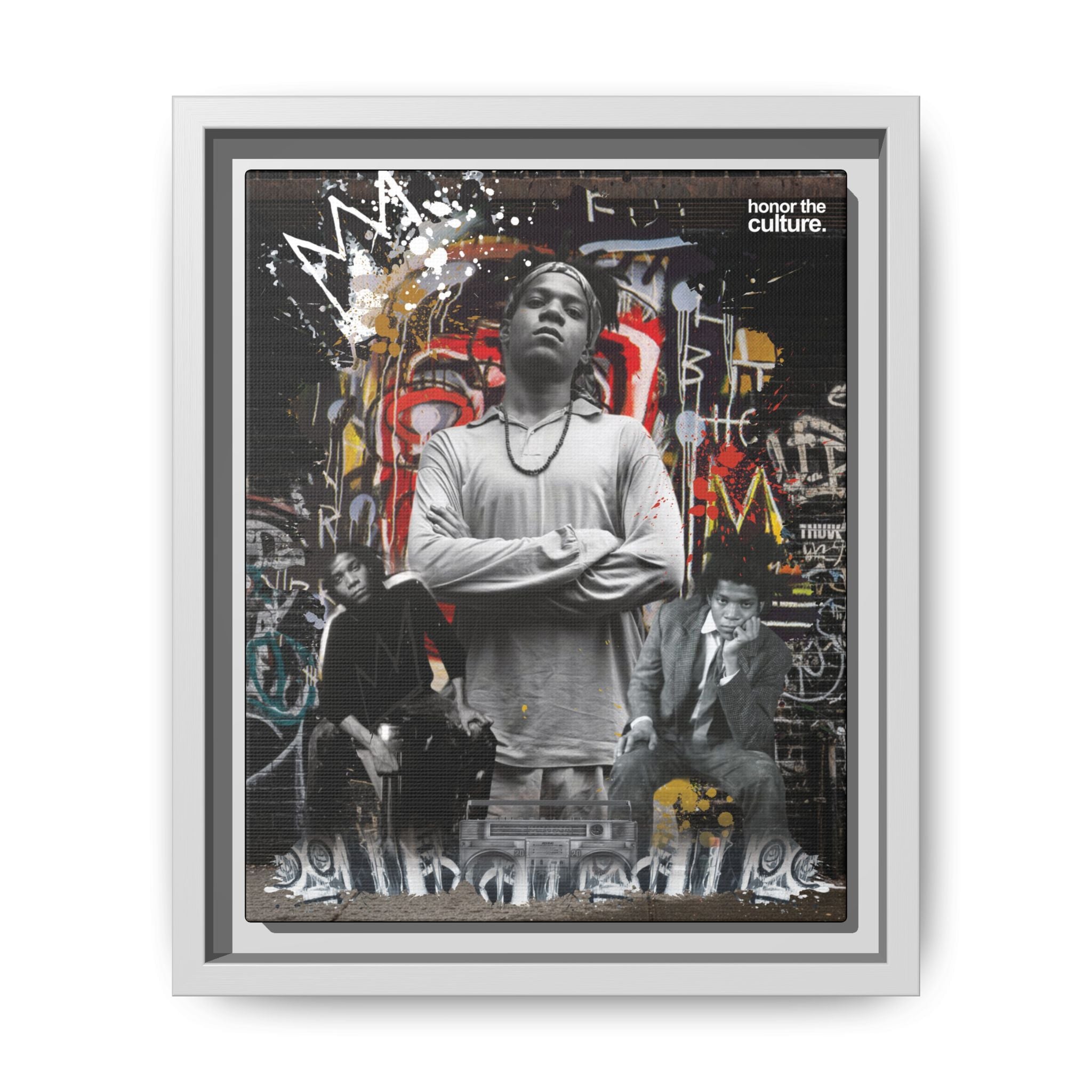 honor the culture™ - basquiart canvas