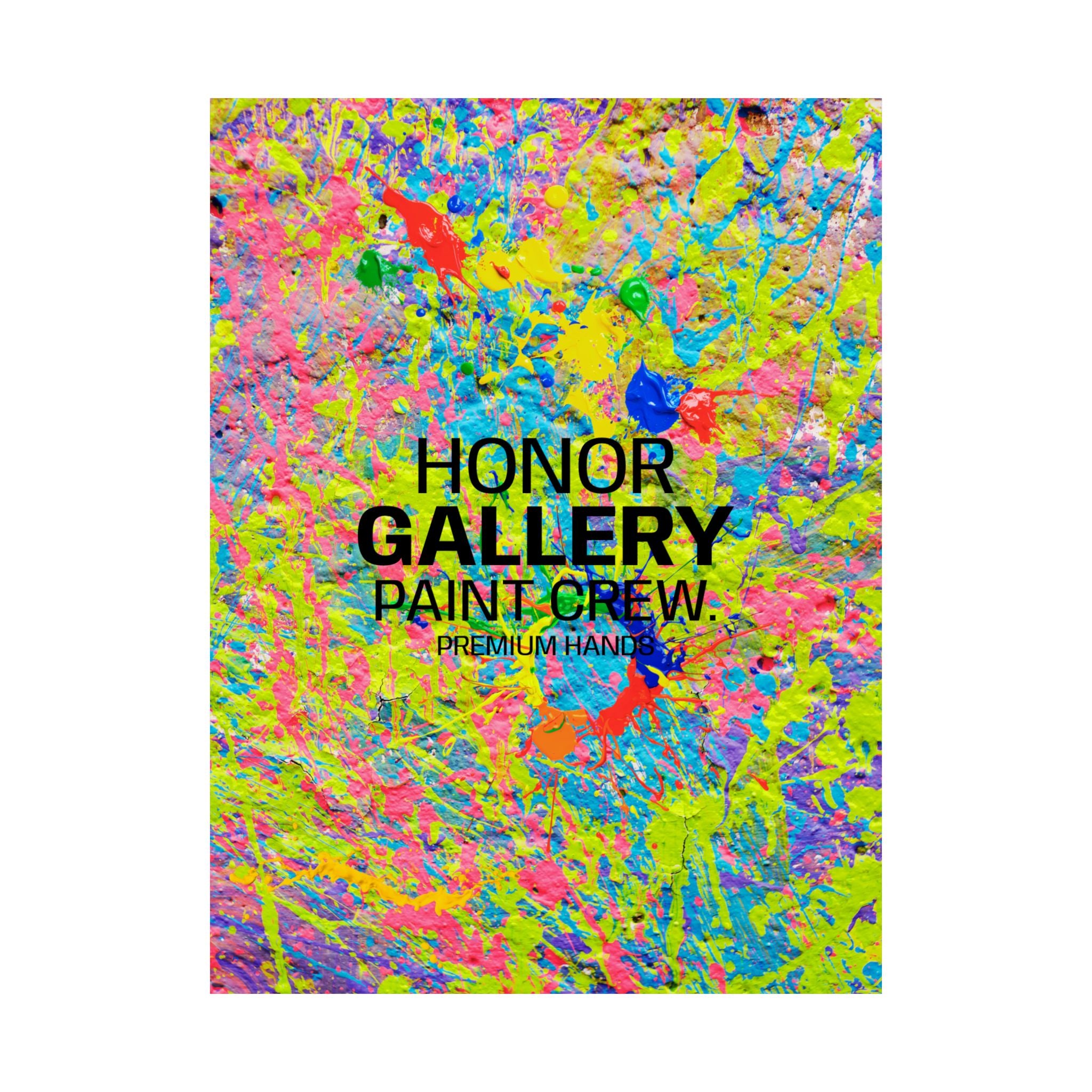 honor the culture™ - "paint crew" poster