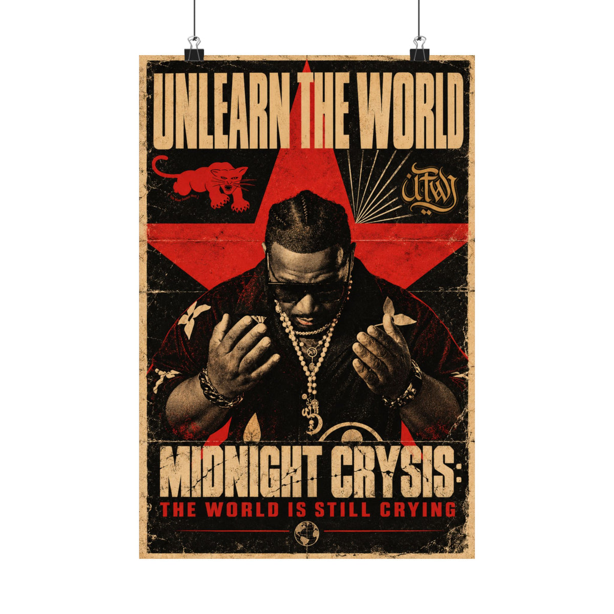 UnLearn The World - Midnight Crysis Poster