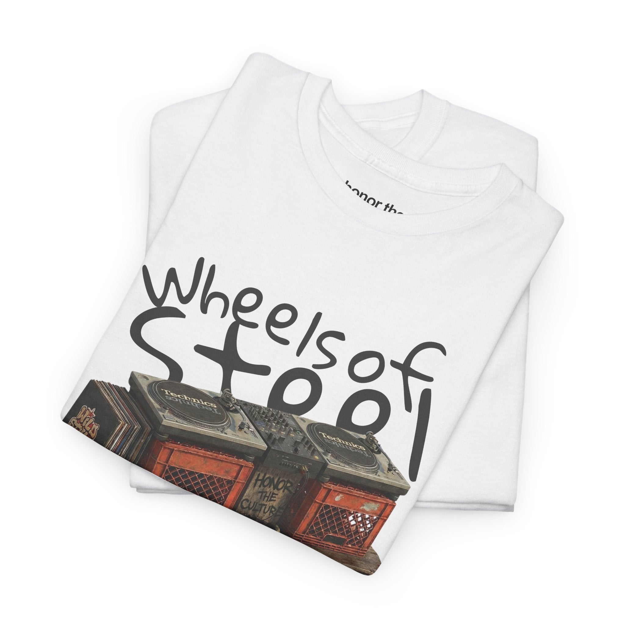 honor the culture™ - "wheels of steel" artifacts tee