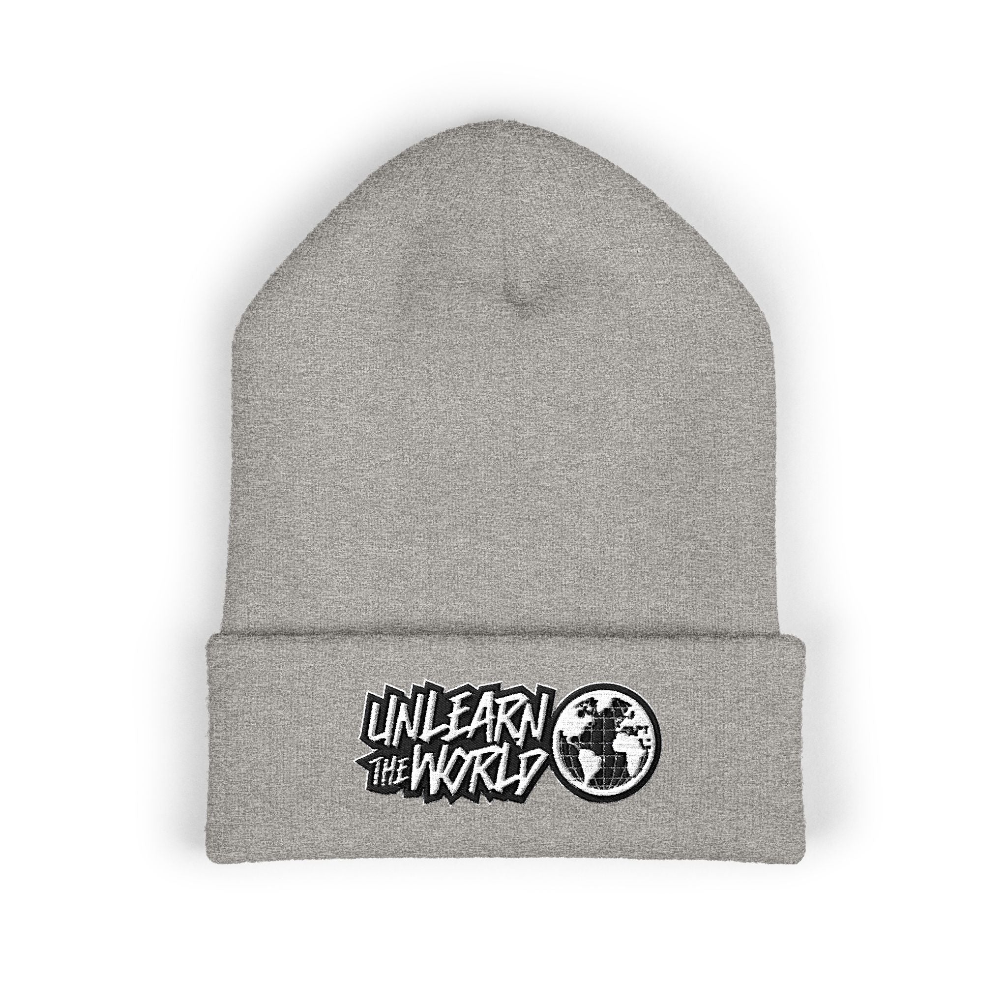 Unlearn the World - Cuffed Beanie