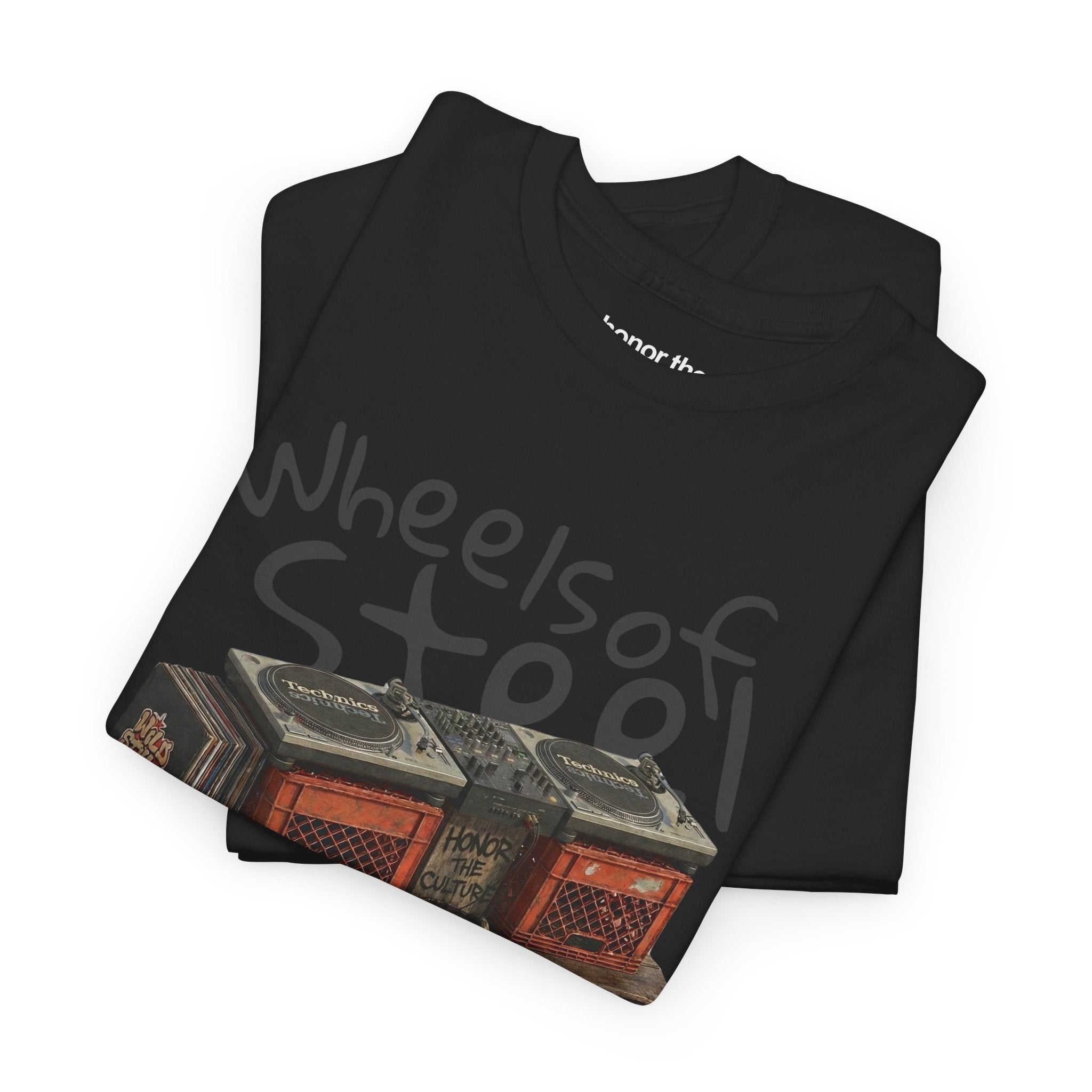 honor the culture™ - "wheels of steel" artifacts tee