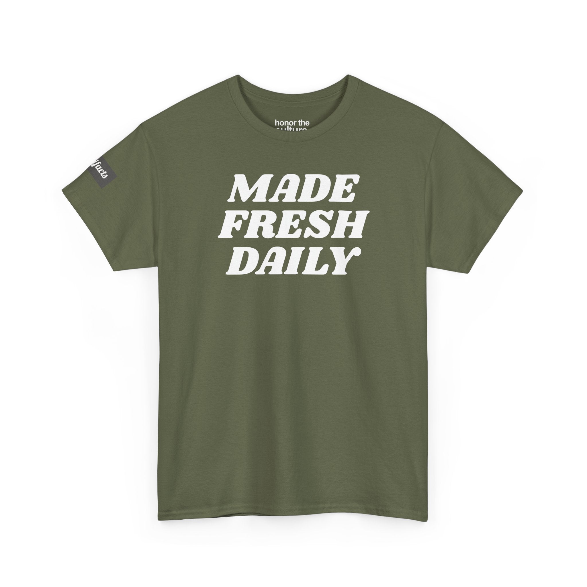 honor the culture™ - "made fresh daily" artifacts tee