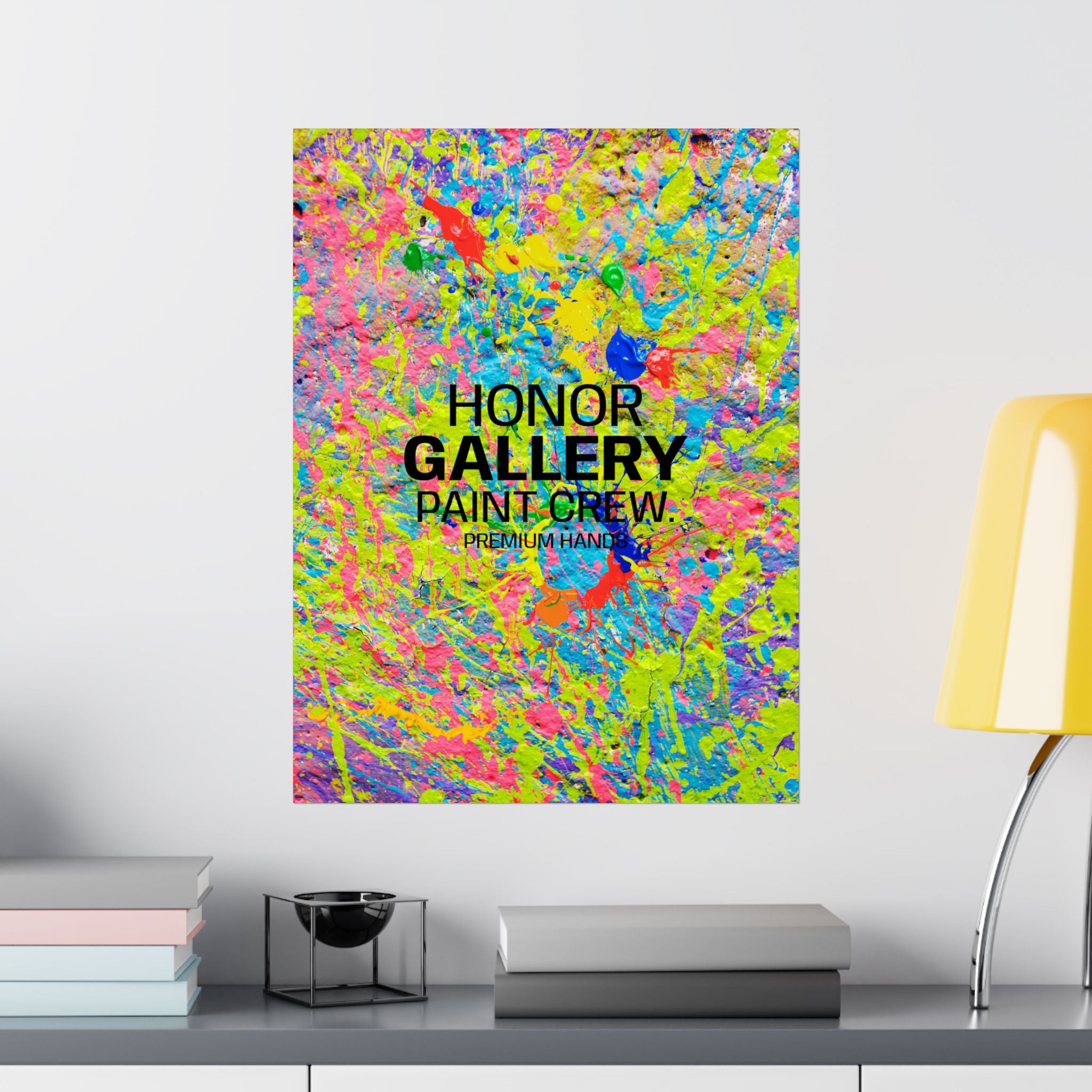 honor the culture™ - "paint crew" poster