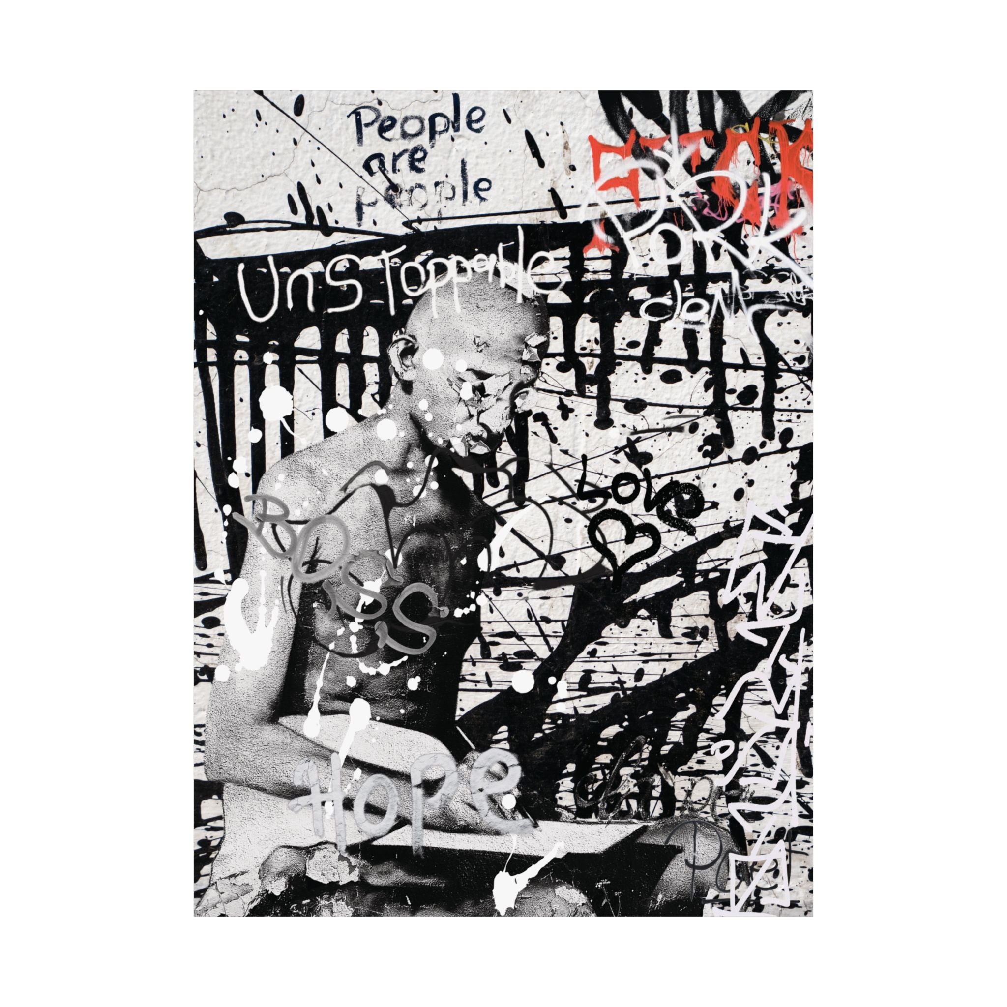 honor the culture™ - "people are unstoppable" poster