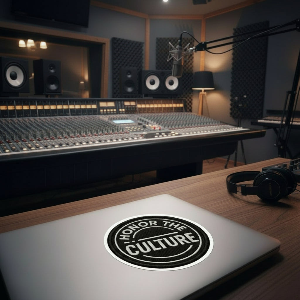 honor the culture™ - "the patch" vinyl sticker