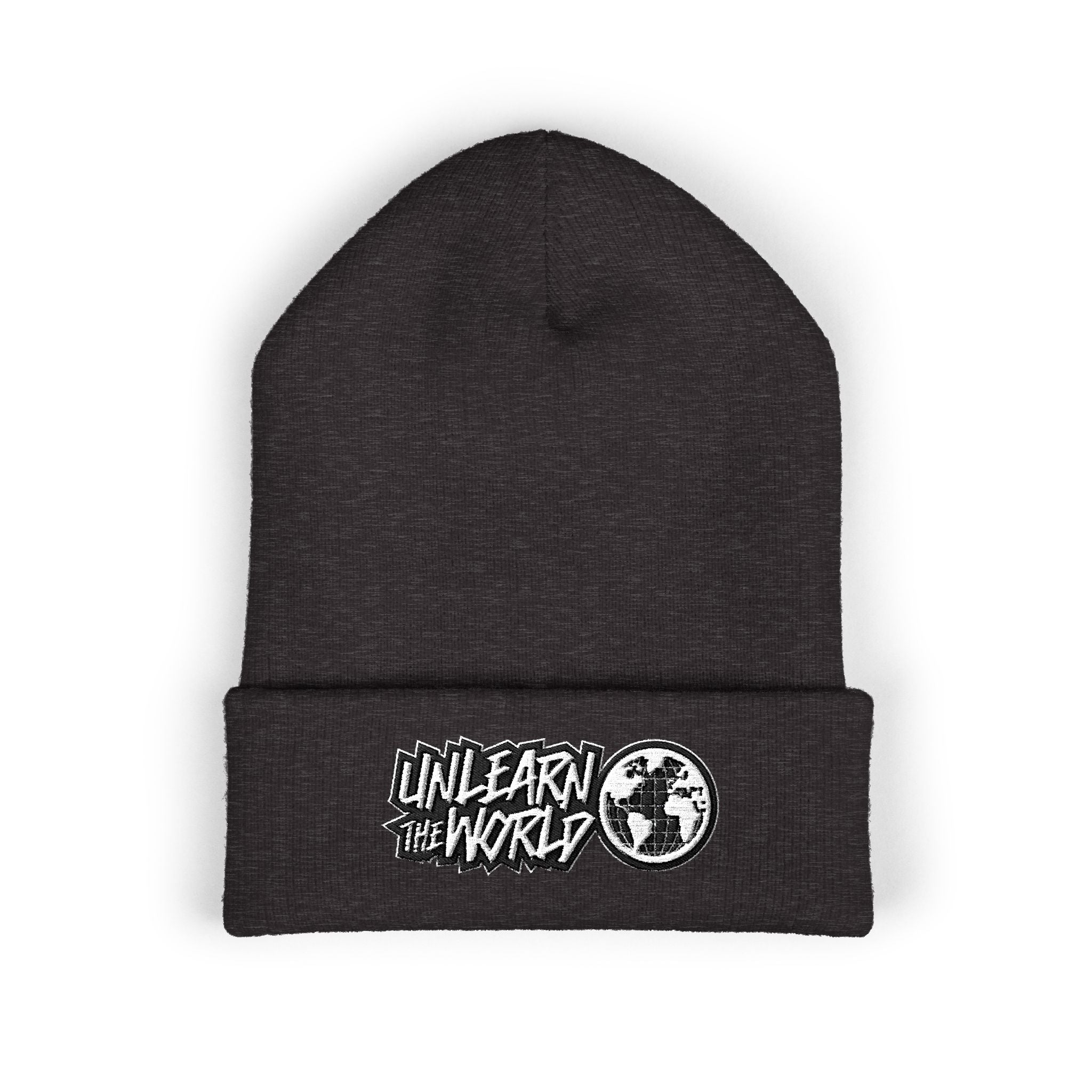 Unlearn the World - Cuffed Beanie