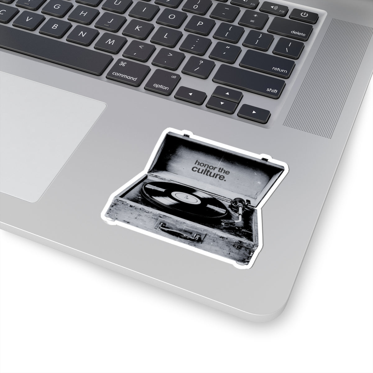 honor the culture™ - "let it spin" vinyl sticker