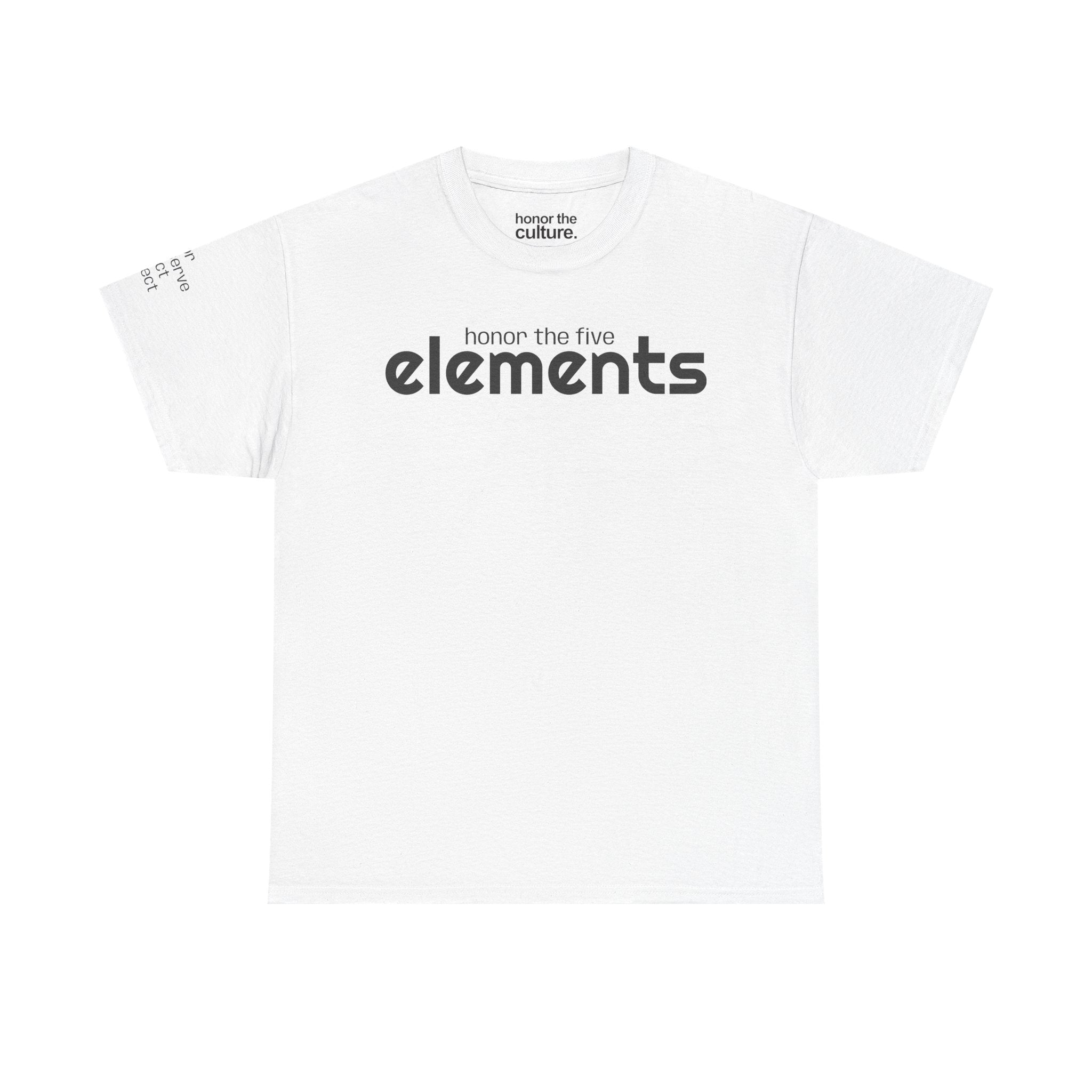 honor the culture™ — elements tee