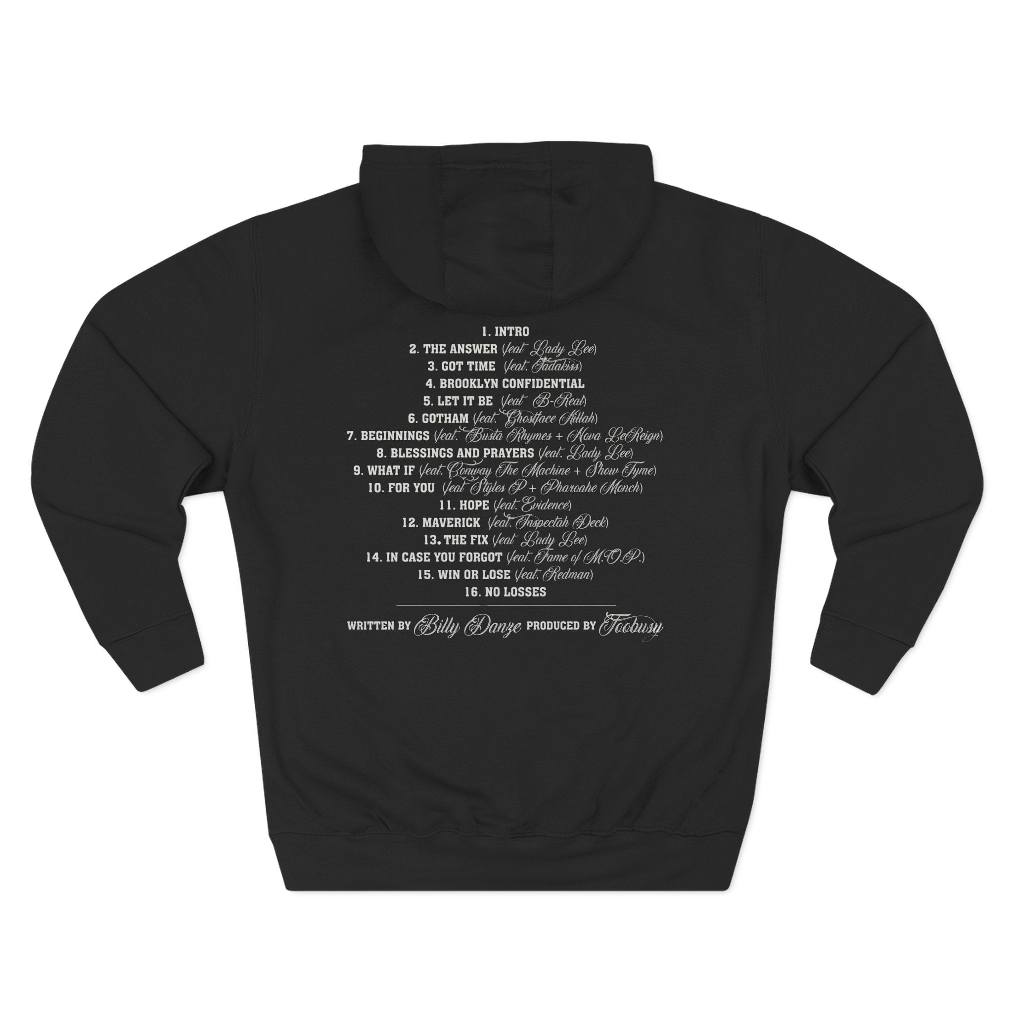 Billy Danze - 'The Answer' Hoodie