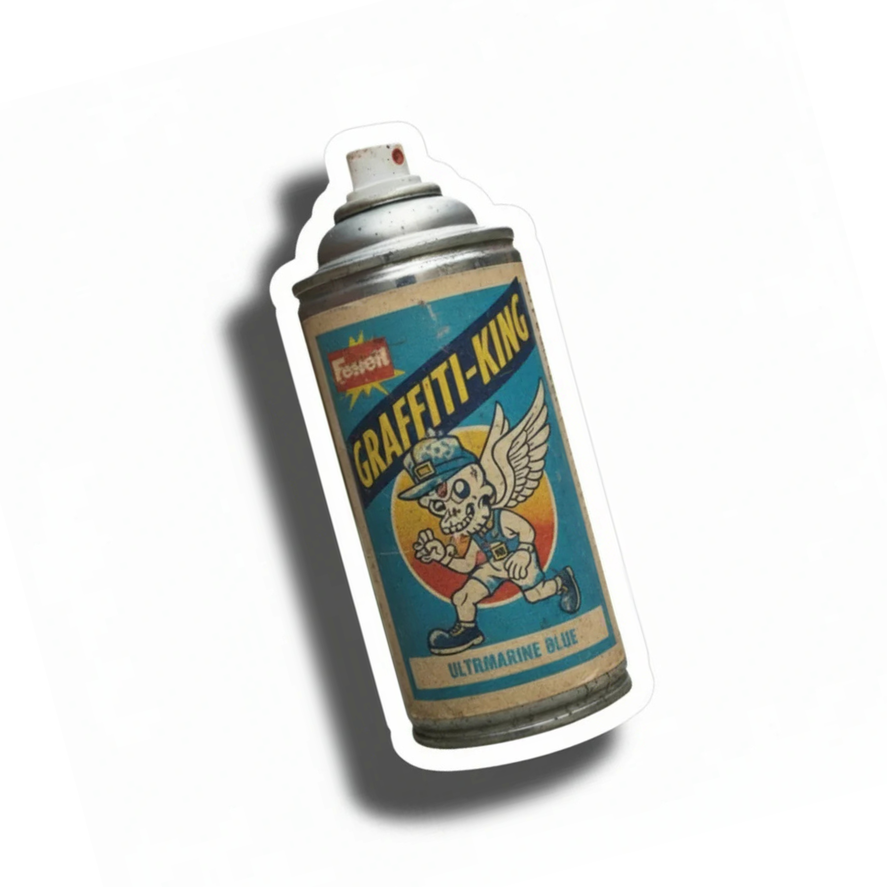 honor the culture™ - "graffiti-king" vinyl cutout sticker