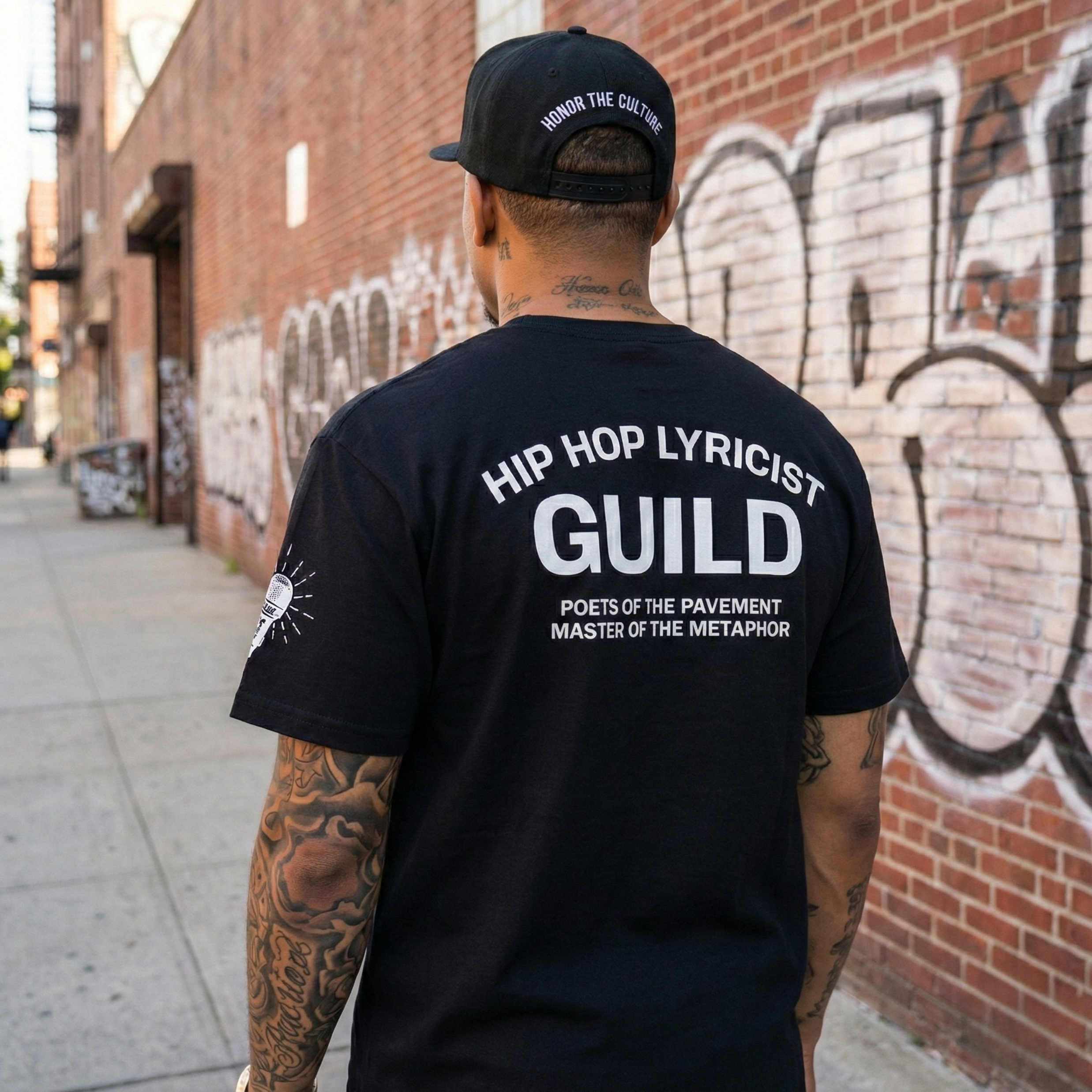 honor the culture™ — "lyricist guild" tee