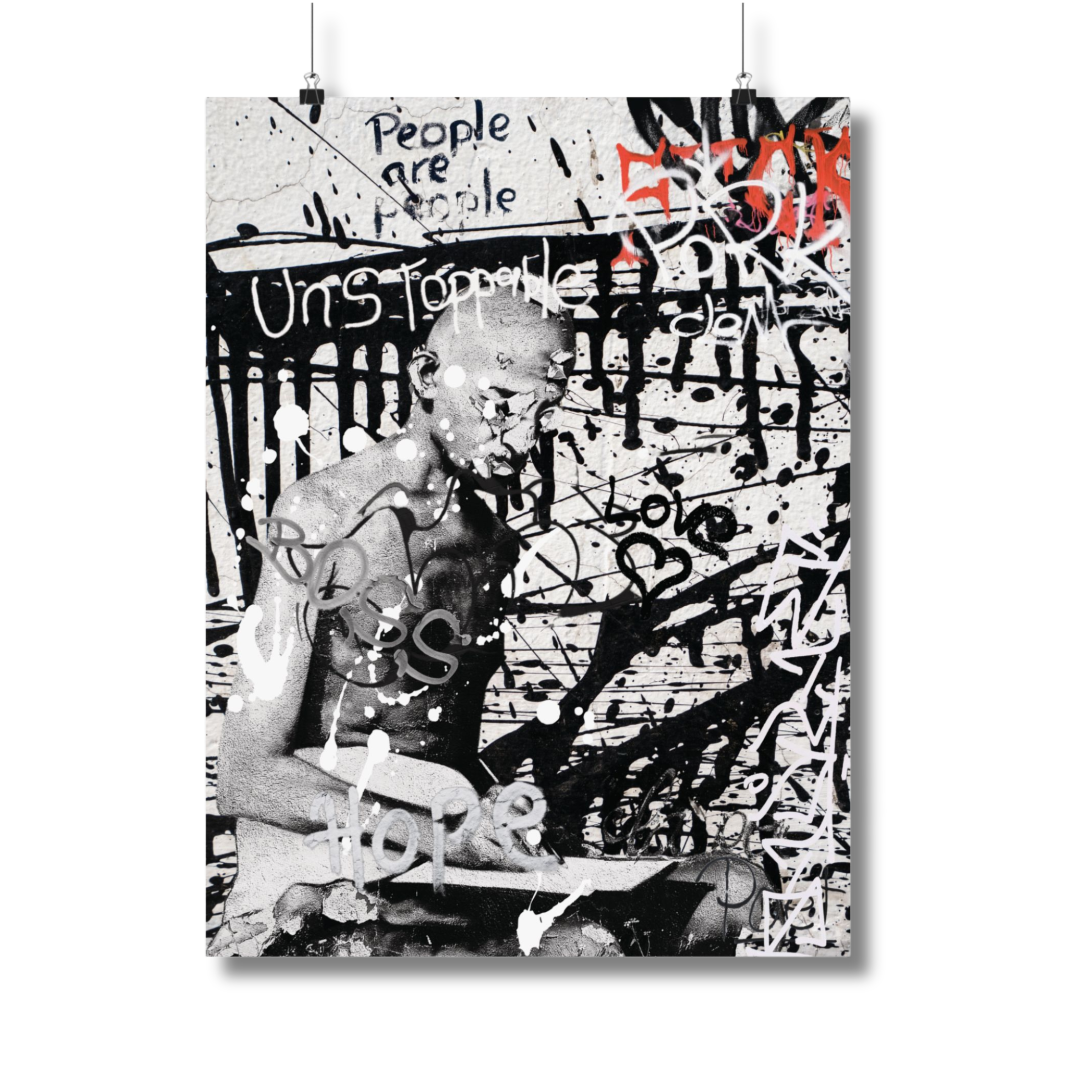 honor the culture™ - "people are unstoppable" poster