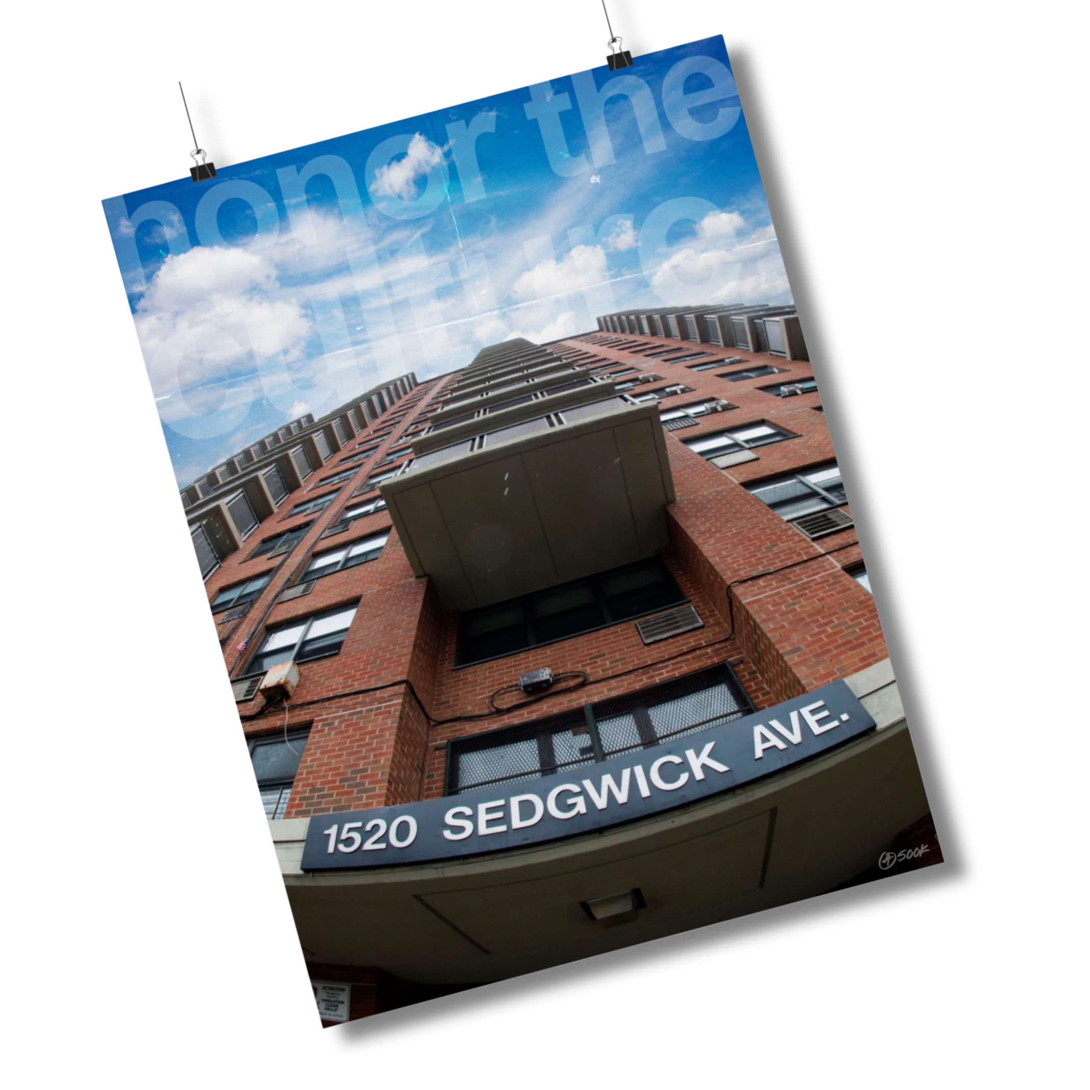 honor the culture™ - "the birthplace" poster