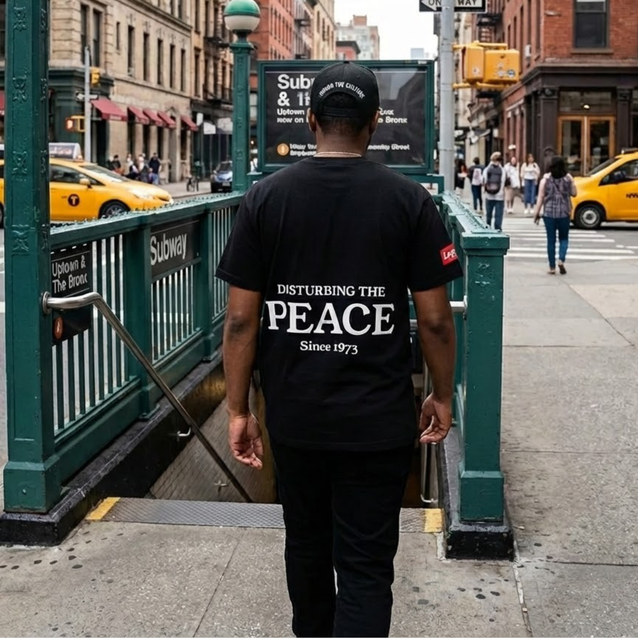 honor the culture™ — "disturbing the peace" tee