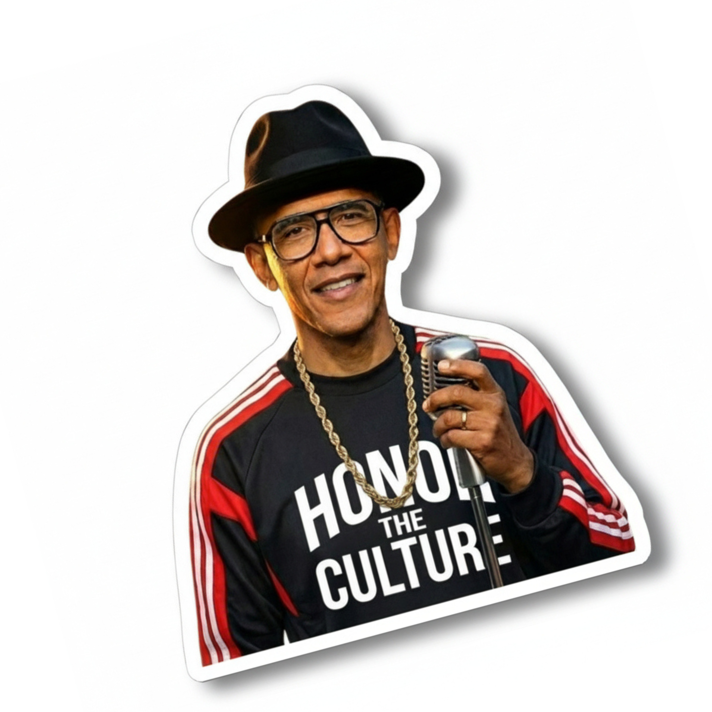 honor the culture™ - "RUN DNC" vinyl sticker