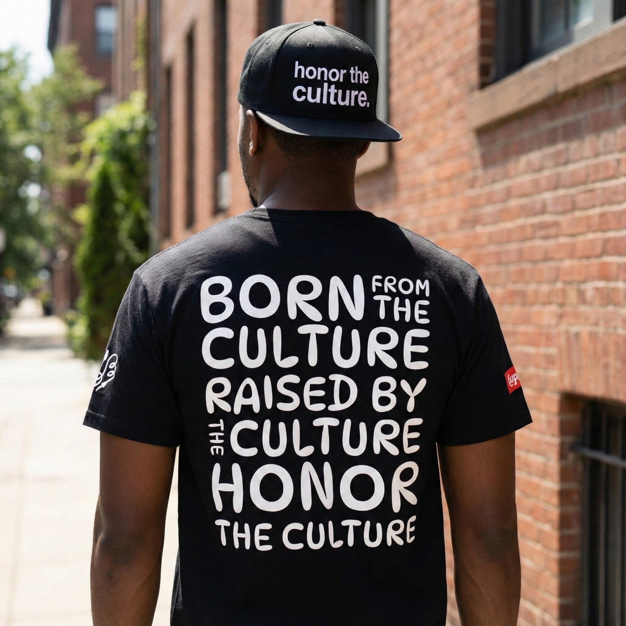 honor the culture™ - "born and raised" legends tee