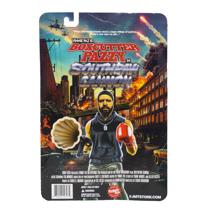 Boxcutter Pazzy - Limited Edition Action Figure & Southpaw Cannon CD Bundle