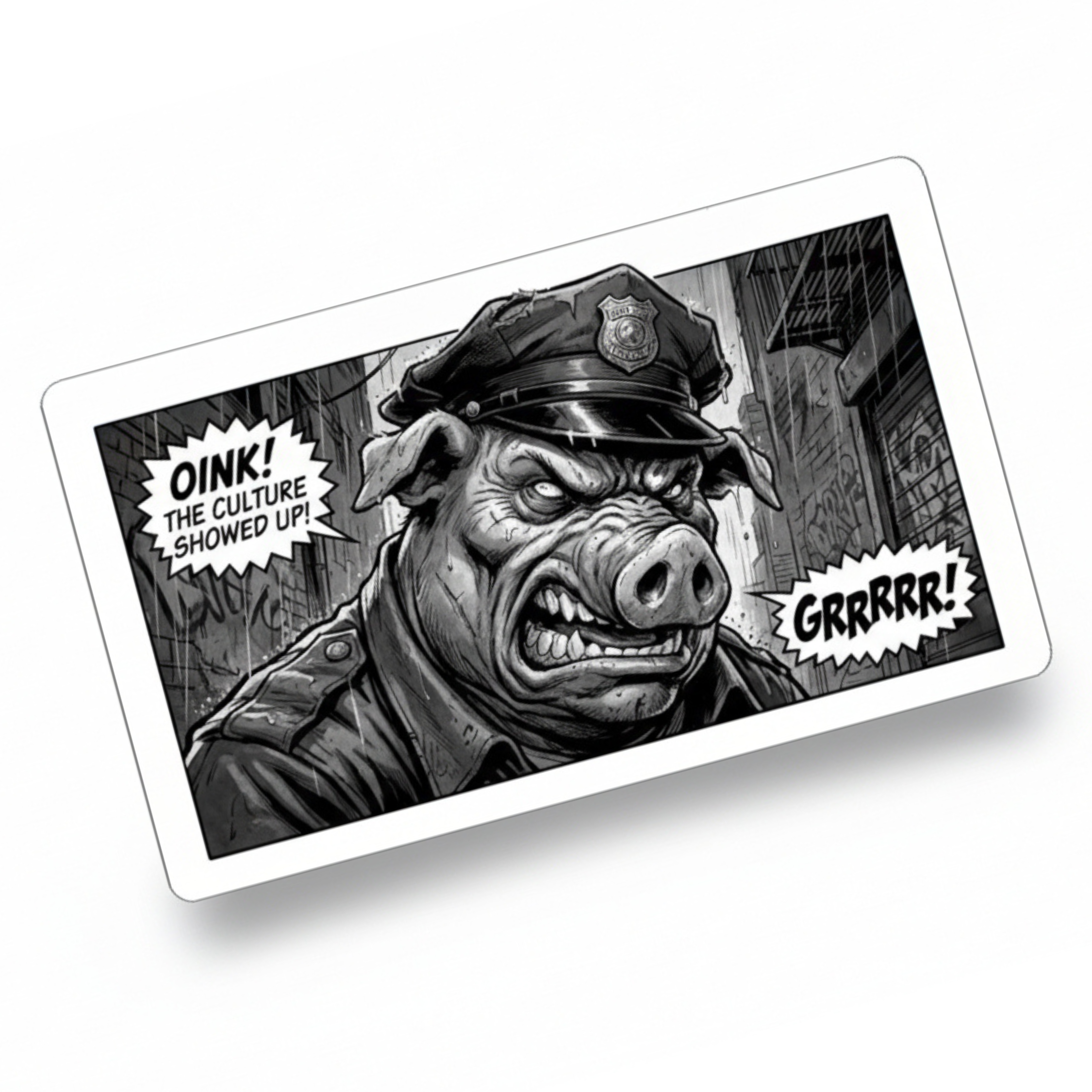 honor the culture™ - "Sgt. Julius Hogg" guardians vinyl sticker